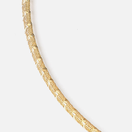 Choker Diamantado Oro amarillo