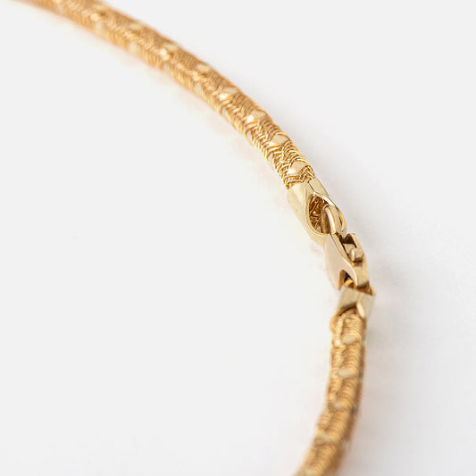 Yellow gold Diamond Choker