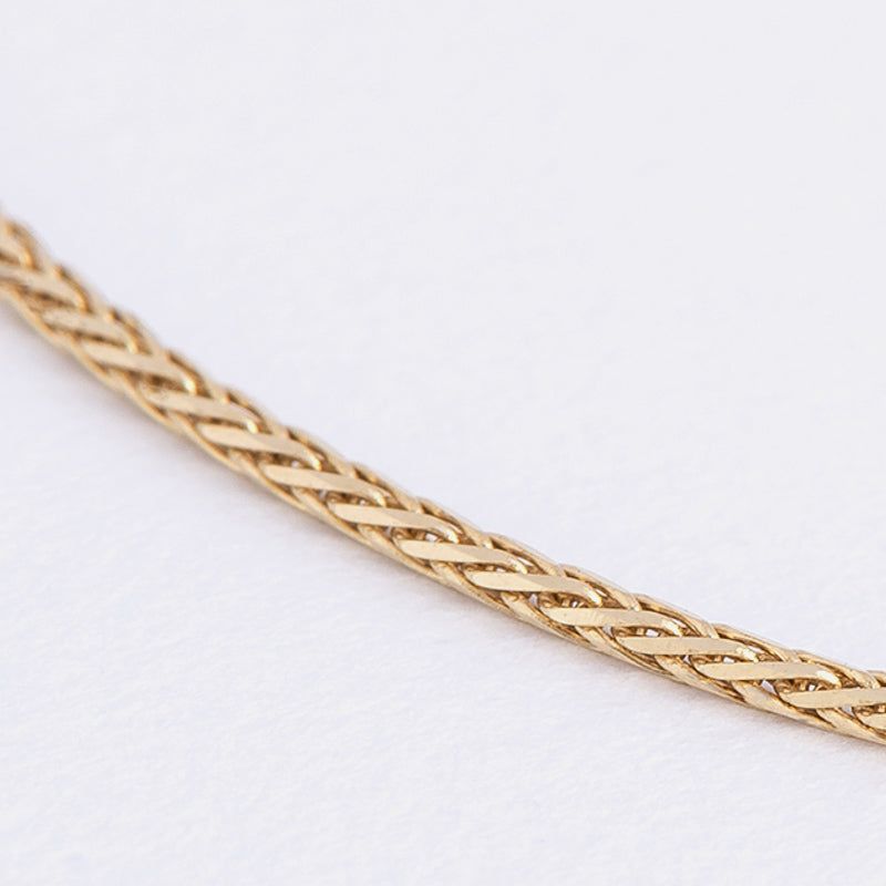 Yellow gold Mouse Tail Chain
